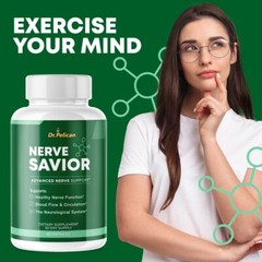 Nerve Savior- Nootropic Supplement– Brain Health & Nerve Support- 12 Bottles