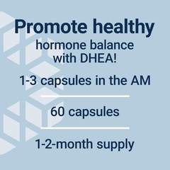 Life Extension DHEA 50 mg – Hormone Balance 60 Count (Pack of 1), Off White