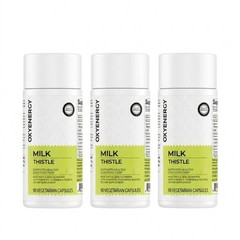 3-Pack NEW OXYENERGY Milk Thistle Liver Support Natural Liver Health Support