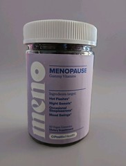 OPositiv Health MENO Menopause Gummy Vitamins 60 Vegan Gummies New – Exp 10/26