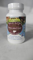 Desiccated Beef Liver 100% Grass Fed Cow – 120 Caps – Exp:08/2027