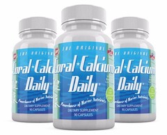 Coral Calcium Daily Original 1475mg 90 Capsules Vitamin D3 Magnesium Supplement