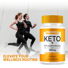 (3 Pack) Proper Keto Capsules, ProperKeto Maximum Strength Pills (180 Capsules)