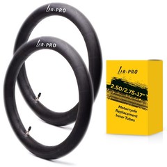 (2-Pack) 2.50/2.75-17”（70/100-17） Motorcycle Inner Tubes – Compatible with Ho…