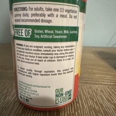 2 Pack Nature’s Truth Vitamin D3 Gummies 5000 IU High Potency Peach 120 Total