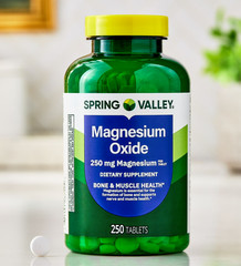 2-Pack Spring Valley Magnesium Supplement Tablet for Bone Health, 250mg 250ct