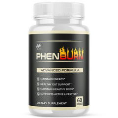 (1 Pack) PhenBurn Advanced Weight Management Support Supplement 60 Capsules