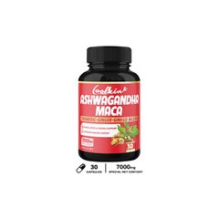 Ashwagandha&Maca- Testosterone Booster, Increased Stamina & Energy, Men’s Health