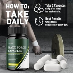 (5 Pack) Maxx Force Advanced Male Health Support Formula MaxxForce 300 Capsules