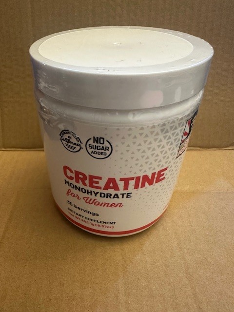 Old School Creatine Monohydrate For Women 30 Servings Unflavored