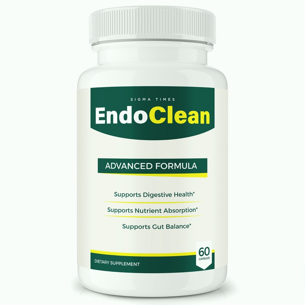 EndoClean Capsules, Premium Cleansing Formula for Detox & Balance Digestion 60ct