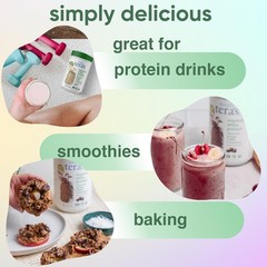 simply tera’s Organic Whey Protein Powder – Grass Fed Vanilla Whey Protein 12 Oz