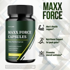 (5 Pack) Maxx Force Advanced Male Health Support Formula MaxxForce 300 Capsules