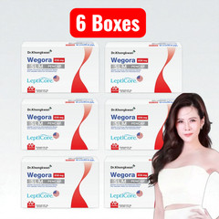 6X Wegora SLM PenCap Weight Control LeptiCore Diet Supplement Dr.Khongkwan