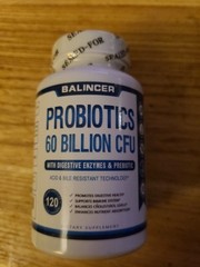 Balincer Probiotics 60 Billion CFU Exp Nov 2026