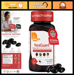 Intestinal Health Support Supplement – Wormwood & Clove for Digestive Balance –