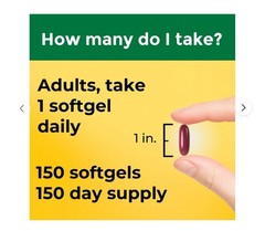Magnesium 400 mg Nature Made Extra Strength , 150 Softgels