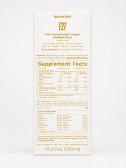 SpoiledChild E27 Liquid Collagen Pineapple Extra Strength Sugar-Free 15.2 fl oz