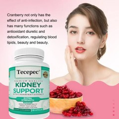 Kidney Support Provides Cleansing Detoxification Repair Health 30-120 Capsules