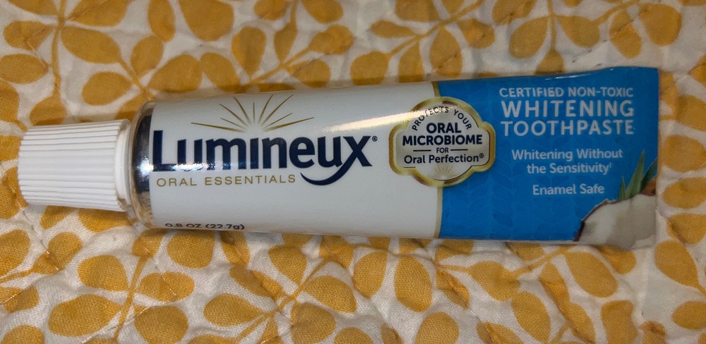Lumineux Oral Perfection Whitening Toothpaste Travel Size 0.8oz | New/Sealed