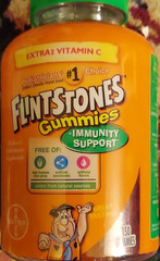 2 FLINTSTONES Gummies Immune Support Assorted Fruit 150 x 2 Gummies EXP 03/2027