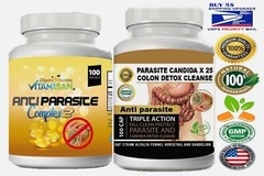 Remove Parasite ANTI PARASITE HERBAL Body Cleanse DETOX para Parasitos y Amibas