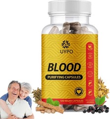 Blood Purifying Capsules, Gluten Free, GMO-Free, Vegan 450 mg (1PC)