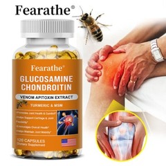 Glucosamine Chondroitin Turmeric & MSM – Bones, Joint Support Capsules