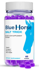 ( 1 Pack ) Blue Horse Salt Trick – Our Best Blood Flow Gummies for Men