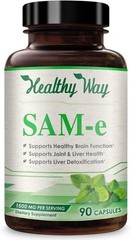 1500mg SAM-e Supplement – High Strength 90 Count (Pack of 1)