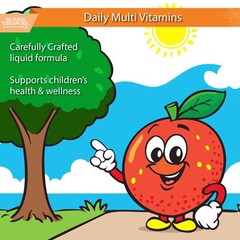 Buried Treasure Children’s Daily Liquid Multivitamin – 27 Vitamins & Minerals…