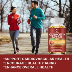Quercetin with Bromelain & Zinc – Natural Immune Support Supplement 600MG 120pcs