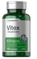 Horbäach Vitex Berry 820mg 110 Capsules Chasteberry Supplement for Women