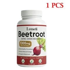 3 Pack Share Lemeli Beetroot – 1300mg, Lemeli Beet Root Supplement 60 Capsules