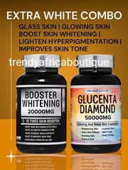 2n1 Combo glucenta Diamond & Booster whitening 💯 satisfaction. BEWARE OF FAKE