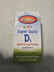 Kid’s Super Daily® D3, 0.35 fl oz (10.3 ml) 2 Pack