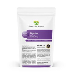 Glycine 1000 mg Tablets – High Strength Sleep, Mood, Calm & Recovery Support