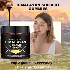 Pure 100% Himalayan Organic Shilajit Gummies Shilajit Resin Natural Supplement /