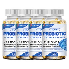 Digestive Enzymes Prebiotic & Probiotics Gas, Constipation & Bloating Relief 120