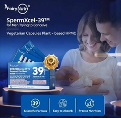 Sperm Xcel-39™ for Men Trying to Conceive | 39-in-1 Fertility Support 30 cT