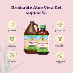 Lily of the Desert Aloe Vera Gel – Whole Leaf Filtered Thicker Consistency Aloe