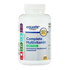 Equate Complete Multivitamin Tablets for Adults Aged 50+ 220 Count