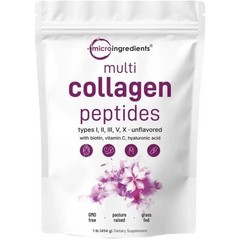 3 PACK Multi Collagen Peptides Powder 1 lb Hydrolyzed Protein Peptide