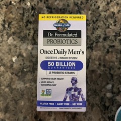 Dr. Formulated Probiotics Once Daily Men’s 50 Billion 30 Veg Capsules 08/26+
