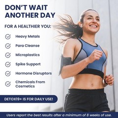 Ultra Human Daily Wellness Support – Heavy Metal Detox Cleanse, with Zeolite