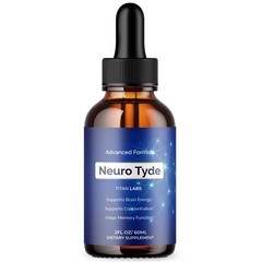 (1 Pack) Neuro Tyde Nootropic Brain Health Support Drops NeuroTyde 30 Servings