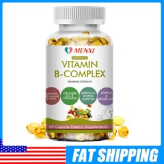 Vitamin B Complex Supplement – Super B Vitamin, Energy, Metabolism, Immune Boost