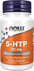 NOW Foods Supplements, 5-HTP (5-hydroxytryptophan) 50 mg, Neurotransmitter Suppo