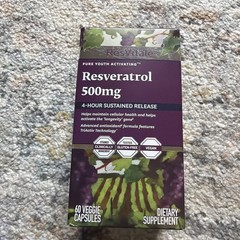 ResVitále Resveratrol 500 mg – Resveratrol Supplement for Men & Women – 60 Caps