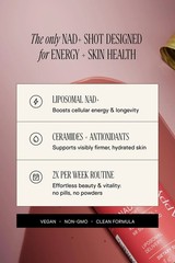 Happy Aging NAD Liquid Supplement – Liquid NAD+ with Resveratrol, Nicotinamid…